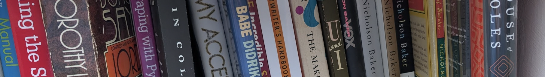 Weeding out Nicholson Baker